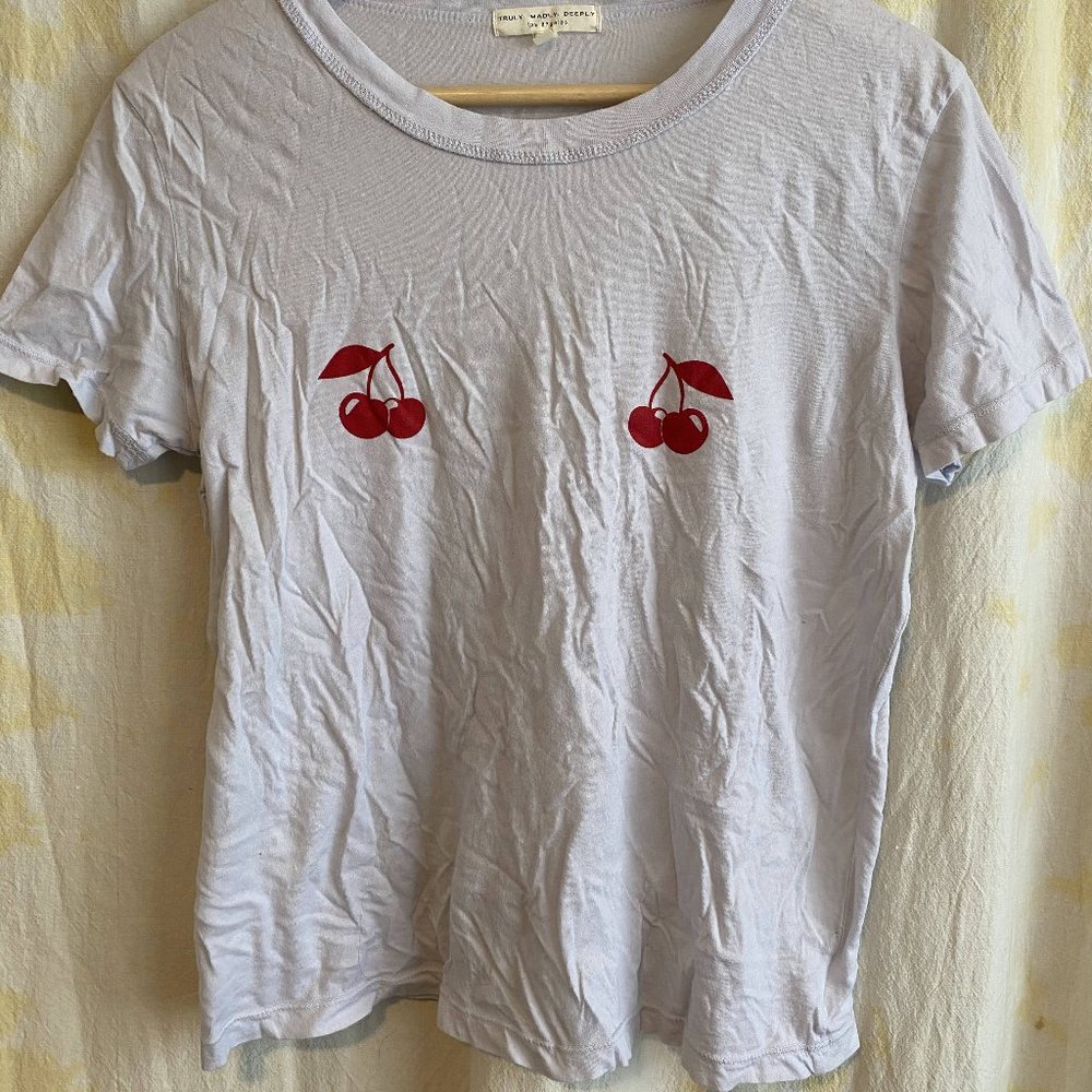 Cherry boob tshirt